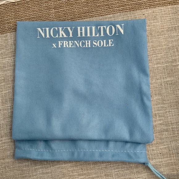 Nicky Hilton X French soles come s with Bag - Picture 8 of 8